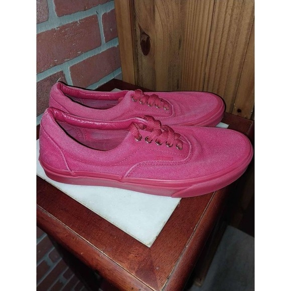 Red VANS Size 9 - Picture 2 of 5